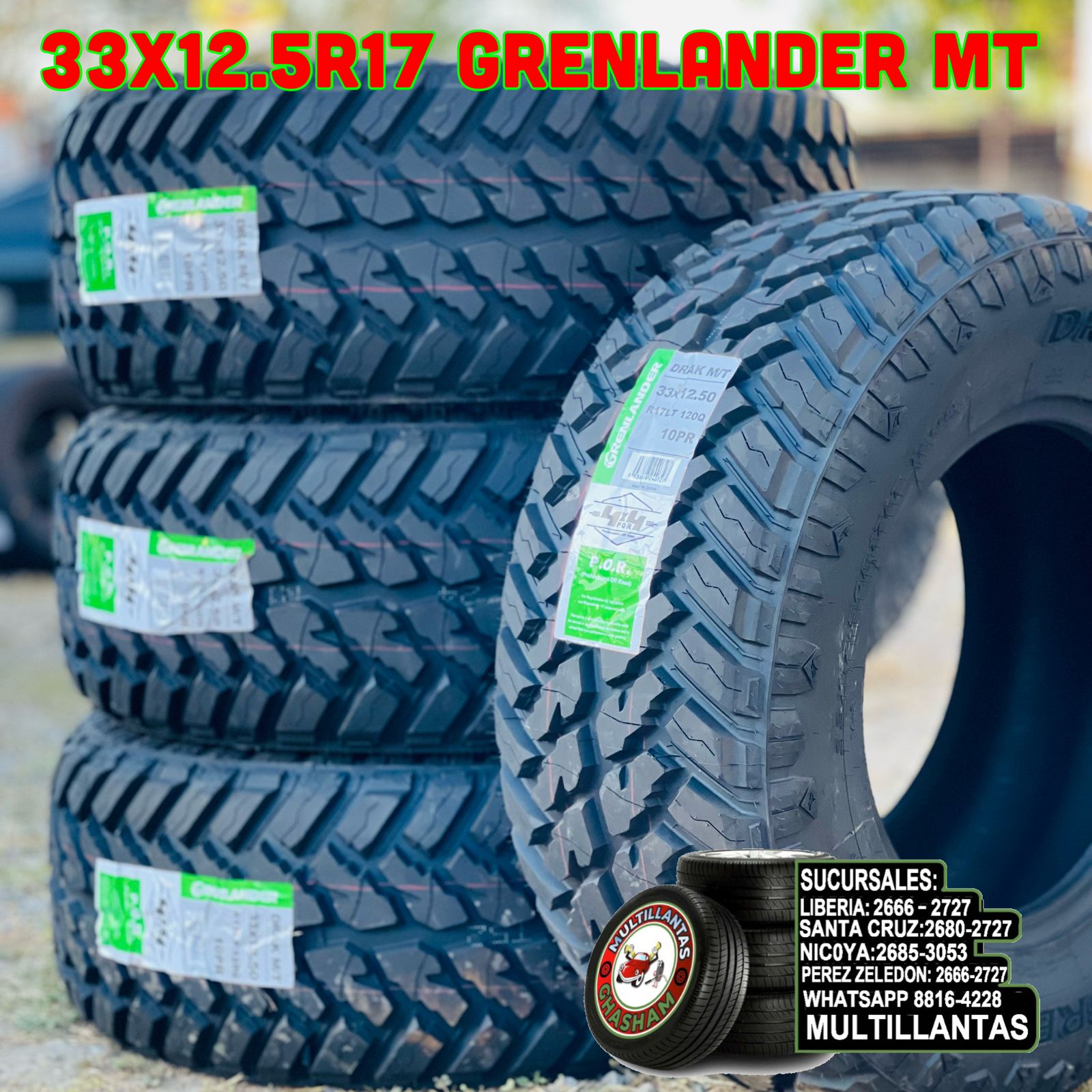 33X12.5R17 GRENLANDER MT-LT